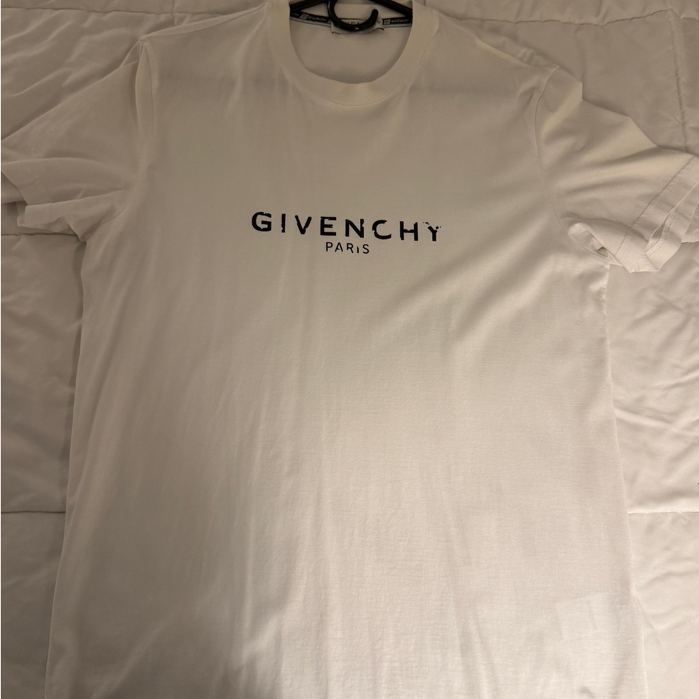 Givenchy White Short Sleeve Tee